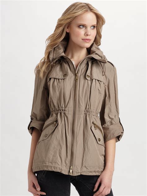 burberry brit caythorpe drawstring anorak|burberry clothing website.